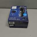 Philips Norelco Shaver 3900 Series, Wet and Dry Electric Shaver, P-Cap, Travel Pouch, Charging Stand, Storm Blue, Model S3341/92