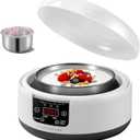 Genuine sealjoyous Yogurt Maker 1-36 hours multi-functional constant temperature yogurt machine,32-45 degrees adjustable, automatic digital LCD display 1.2 liters capacity (Standard no cup) (Regular Model)