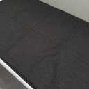Black Long Bathroom Rug, Waffle Runner Rug Bathroom Non Slip Washable Super Absorbent Quick Dry Boho Farmhouse Bathroom Decor, 72"x24" Black