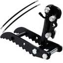 Hydraulic Thumb Clip for Mini Excavators, with 2*M14 Hoses and Screws, Small Digger Attachments fit Most of up to 2 tons (Three Holes-L)