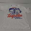Enjoy Tequila Breakfast of Champions Vintage Retro T-Shirt Medium