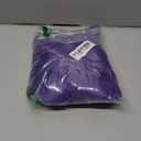 33 Inches Long Purple Braid Anime Costume Wig  High Temperature Heat Resistant Silk Fiber  Natural Looking Costume Wig for Halloween Party, Cosplay (Small Size)