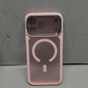 ESR for iPhone 17 Pro Max Case with Stash Stand, Camera Control Cover Compatible with MagSafe, Military-Grade Drop Protection Magnetic Phone Case, Scratch-Resistant Back Cover,Frosted Bubblegum Pink