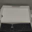 Nulea RT07 Wireless Ergonomic Trackball Keyboard - Bluetooth and 2.4G USB Connectivity, Natural Typing, Wrist Rest,Split Keyboard, USB-C Rechargeable,Compatible with Mac/Windows