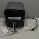 T-fal Infrared Air Fryer, 2x Faster Than Traditional Heating*, Large Air Fryer Toaster Oven Combo, 6 Qt Digital Touch Screen, 7-in-1 Cooking Functions, No-Shake Technology, 1550W, Black,