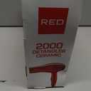 Kiss Products Red Detangler Dryer Plus 3 Attachments, 1.75 Pound