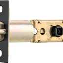 MaxxGeek Adjustable Door Latch 2-3/8''(60mm) or 2-3/4''(70mm), 45° Turning Angle Universal Door Lock Replacement Part with 3/10'' (7.7mm) Square Hole, Handles or Deadbolts Not Included