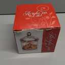 Kitchen Cookie Jar, Candy Dish with Lid, Clear Acrylic Airtight Jar for Nuts, Cookies, Candy, Chocolate, 40 OZ