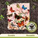 8 Pack Reusable Kitchen Swedish Dishcloths for Washing Dishes Cloths Absorbent Fast Drying Cleaning Sponge Cute Decorate Washable Swedish Towels, Butterfly