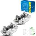 PHILTOP Brake Caliper for 2005-2023 Toyota Tacoma | Front Caliper for 2000-2006 Toyota Tundra, 2003-2009 Toyota 4Runner, 2007-2014 Toyota FJ Cruiser