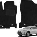 WENNEBIRD Superior Carpet Front Row Floor Mats for 2015-2021 Lexus NX, 0.5-Inch Ultra-Thick, Noise-Reducing, All-Weather Waterproof Anti-Slip – 2-Pc Set