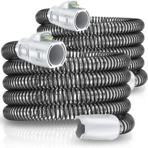 2 Packs Improved Version Climate Line Air Hose Compatible with Airsense 11 and Aircurve 11 Only - IDEAR Reusable Hose Replacement Great-Value CPAP Supplies (2)