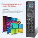 Universal Remote Control XRT140 for VIZIO Smart TV Remote Replacement XRT136 XRT260 XRT270 Smartcast D, E, M, P, V, PX Series Smart TVs