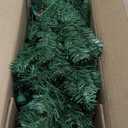 HOMCOM 4ft Tall Prelit Artificial Christmas Tree Holiday Dcor with 208 Branches, 100 Warm White or Colorful LED Lights, Auto Open (3ft 11in)