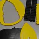 Mouse Trap Canister Flip Lid, Auto-Reset Multi-Catch Canister Mouse Trap Lid for 5 Gallon Canister, Humane Indoor Outdoor Use, Detachable & Sturdy (Yellow)