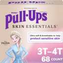 Pull-Ups Girls' Skin Essentials Potty Training Pants, Training Underwear, 3T-4T (32-40 lbs), 68 Ct