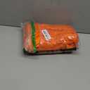 16x10FT Orange Backdrop Curtains for Wedding Parties, Wrinkle Free Polyester Photography Backdrop Drapes for Wedding Baby Shower Birthday Parties Stage Background Stand Decorations 4x10ft,4 Panels