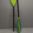 OCEANBROAD Adjustable Carbon Fiber Kayak Paddle 86in/220cm to 94in/240cm Kayaking Oar for Adults with Paddle Leash 1 Paddle