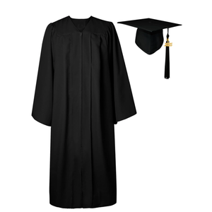 GraduatePro Matte Graduation Cap and Gown Class of 2025 Set Bulk with Tassel for High School & College 12 Colors 57 XL