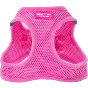 Downtown Pet Supply Step-in Dog Harness  No Pull, Adjustable Padded Mesh with Reflective Trim, Secure Buckle Strap  Comfortable & Breathable Small Dog Harness, Large, Pink Downtown Pet Supply Step-in Dog Harness  No Pull, Adjustable Padded Mesh with Reflective Trim, Secure Buckle Strap  Comfortable & Breathable Small Dog Harness, Large, Pink