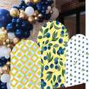 Blueberry Arch Backdrop Cover for Birthday Baby Shower Wedding Party Decoration,Elastic Fabric Background (Width=35"(90cm),Height=72"(180cm),GUS-Arch-GX-900)