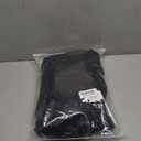 Women's Suit 2 Piece Set Pinstripe Blazer and Bootcut Dressy Pants Set for Work Office Business Outfits (X-Large, Black)