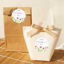 7 x joycraft 60Pcs Mothers Day Stickers, 2 Inch Floral Happy Mother's Day Stickers, Colorful Flower Self Adhesive Gift Labels for Present Wrapping, DIY Card, Envelope Seal, Cookie Bags, Bouquet
