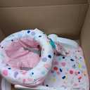 Bright Starts Learn-to-Sit 2-Position Baby Floor Seat with Toys, Pink, 4-12 Months