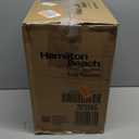 Hamilton Beach Stack & Snap Food Processor and Vegetable Chopper, BPA Free, Stainless Steel Blades, 12 Cup Bowl, 2-Speed 450 Watt Motor, Black (70725A)