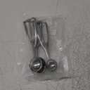 Ice Cream Scoop, 3 Pcs Cookie Scoop Set, Stainless Steel Ice Cream Scooper with Trigger Release, Cookie Scooper for Baking, Cookie Dough Scoop (3)