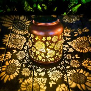 Solar Lanterns Outdoor Waterproof, Sunflower Gifts for Women Grandma Mom, Hanging Solar Lights for Backyard Porch Patio Table Yard Balcony Lawn Pathway, Mothers Day Gifts