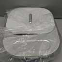 Collapsible Foot Spa Bath with Heat and Massage Rollers, Bubble, Foot Pedicure Kit, Temperature Control, Red Light, Pedicure Foot Spa, Foot Bath