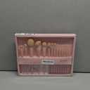 Jessup Pink Makeup Brushes Set 14Pcs Make up Brushes Premium Vegan Foundation Concealer Blush Eyeshadow Eyeliner Powder Highlighter Blending Face Brush Set with Gift Box, T495-G