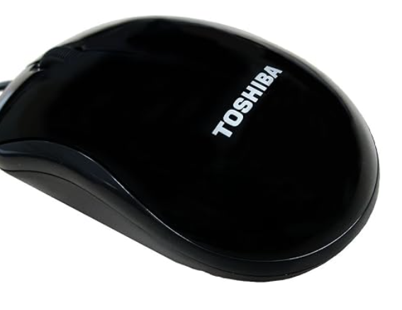 TOSHIBA U20 USB Optical Mouse (Black)