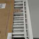 Babelio 29-55 Inch Extra Wide Baby/Dog Gate, PressGuard P7, Metal Auto Close, Pressure Mounted Pet Door for Doorways, NO Need Tools and Drilling, with Wall Cups, White