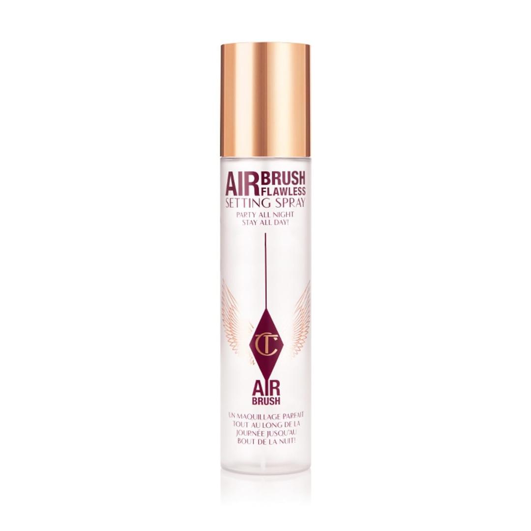 Charlotte Tilbury Airbrush Flawless Setting Spray - Gift Set Essential - Ultra-Fine Mist to Prime & Set Makeup - Perfect for Pairing with Other Skincare & Makeup Favorites (6.76 Fl Oz (Pack of 1))