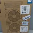 shinic 2026 9 Inch Twin Window Fan Quiet, Reversible Airflow, 3 Speeds, Adjustable Width 23.5"-37", ETL Certified for Bathroom/Kitchen