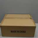 SAILUN 275QT/69Gal Stackable Storage Bins with Lid, Collapsible Storage Bins with Doors and Wheels, Folding Plastic Cabinet Containers for Home Closet Organization, 5 Pack, White