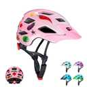 Kids Helmet, SIFVO Kids Bike Helmet Boys and Girls Bike Helmet with Cool Visor Helmet for Kids 5-14, Kids Bike Helmets Youth Bike Helmet Adjustable & Lightweight 50-57cm