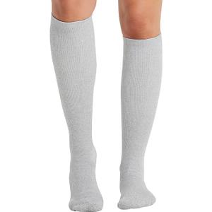 Laite Hebe 3 Pack Medical Compression Sock-Compression Sock For Women and Men Circulation -Best for Running,Nursing,Athletic Sports, L/XL, Gray