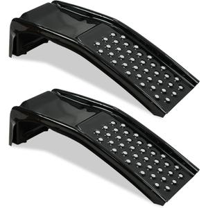 Rockland 4 Ton 8000 LBS Solid Steel Car Ramp Set, 35" L x 13" W x 9" H, Heavy Duty Auto Truck Ramps for Oil Change and Car Repair, Ideal for Easy Home Garage Maintenance (Pack of 2)