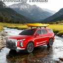 Tuyoung 300lbs Roof Rack Cross Bars Compatible with Hyundai Palisade 2019-2025 SE SEL XRT Limited Calligraphy, Lockable Heavy Duty Anti-Theft Aluminum Rails Crossbars Cargo Carrier Bag