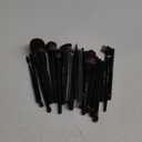 ZAMEL 26Pcs Black labeled Makeup Brushes Set Professional,Full Face ULTRA SOFT Hair Makeup Brush Set Contains large powder Foundation Ultimate Blending Make up Brush set Blush Concealers Eyeshadow