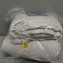 Amazon Basics 4 Piece Breathable 100% Cotton Jersey Knit Sheet Set, Stretchy Lightweight, Includes Flat and Fitted Sheets, Pillowcase, Full, Oatmeal