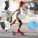 NEENCA Kids Knee Brace Sleeve, Youth Knee Compression Sleeve for Children - Boys & Girls. Child Knee Support with Patella Gel Pad & Side Stabilizers for Knee Pain, Sports, Outdoor - FSA/HSA Approved (Large, Black - Single)