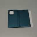 Wallet Case for iPhone 15 Pro Max Compatible with Magsafe, 2-in-1 PU Leather Flip RFID Blocking Card Holder Stand Shockproof Magnetic Detachable Cover for iPhone 15 Pro Max 6.7", Bluegreen