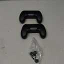 FASTSNAIL Grips Compatible with Nintendo Switch for Joy Con & OLED Model for Joycon, Wear-Resistant Handle Kit and Non-Slip Thumb Grips for Switch Joycon 1 Controller 2 Pack (Black)