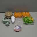 Fabric Flower Bouquets Toys, DIY Craft Kits Toys for Kids - Flowers Market Toy, Build Your Flower Bouquet, Arts & Crafts for 4+ Year Toddler Girl, Educational Activity Preschool B-Day Gifts