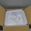 White Shower Niche, Stainless Steel Wall Niche 12"X12", No Tile Needed Recessed Inserted Niche Shower for Bathroom, Living Room, Kitchen for Storage