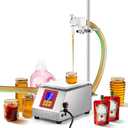 Viscous Liquid Filling Machine 2-IN-1 Honey Filling Machine, Automatic Weight Bottle Filling Machine for Oil, Laundry Detergent, Gel, Honey, Sauce
